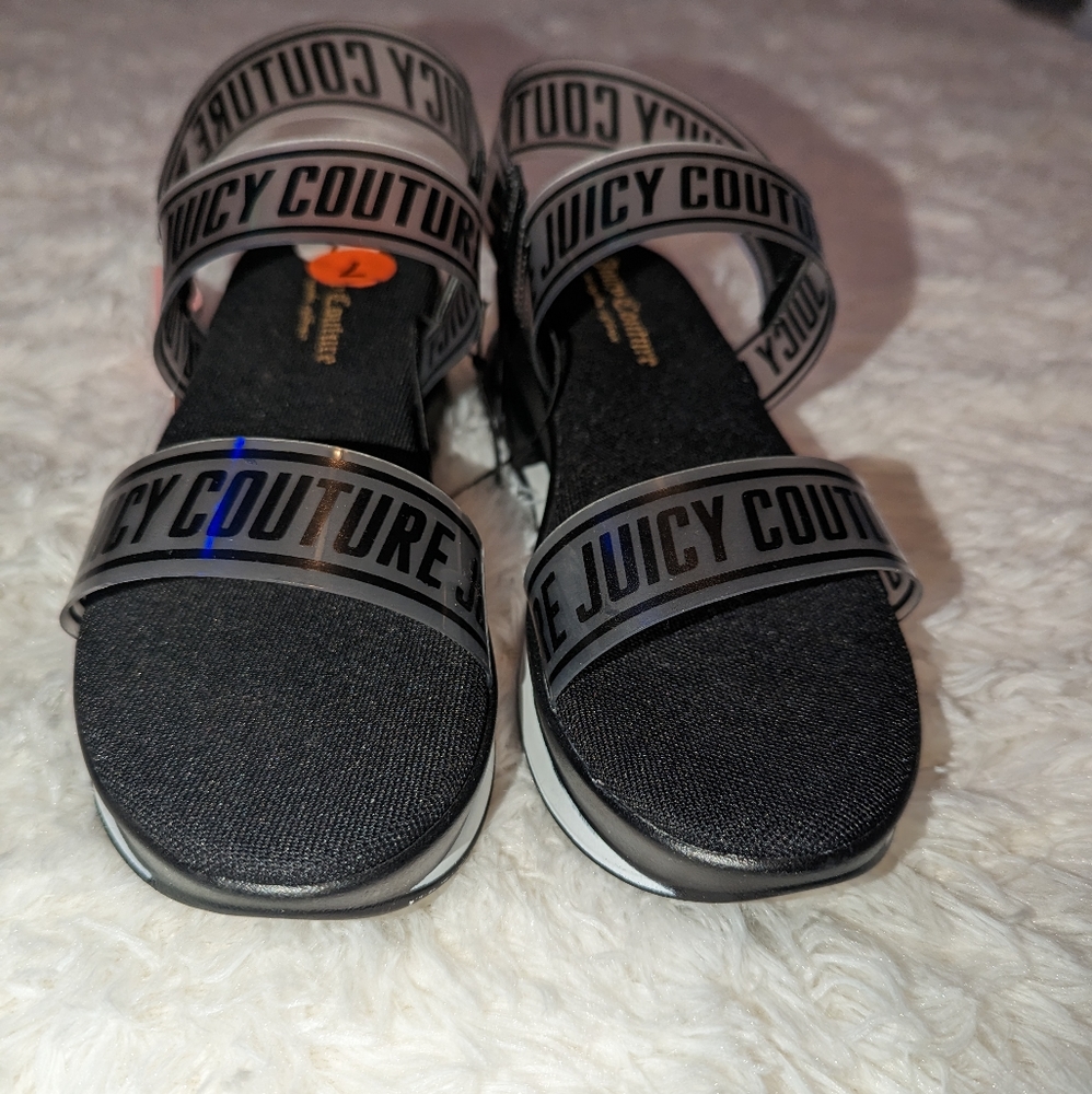 Nwt Juicy couture black lMANY sandals - Picture 12 of 13